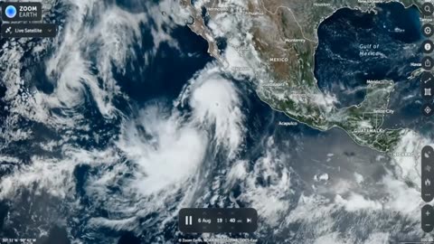 Miran Rubin - Hurricane Carlotta 2024 / Tropical Storm Daniel / Emilia / Fabio 2024 - ZoomEarth