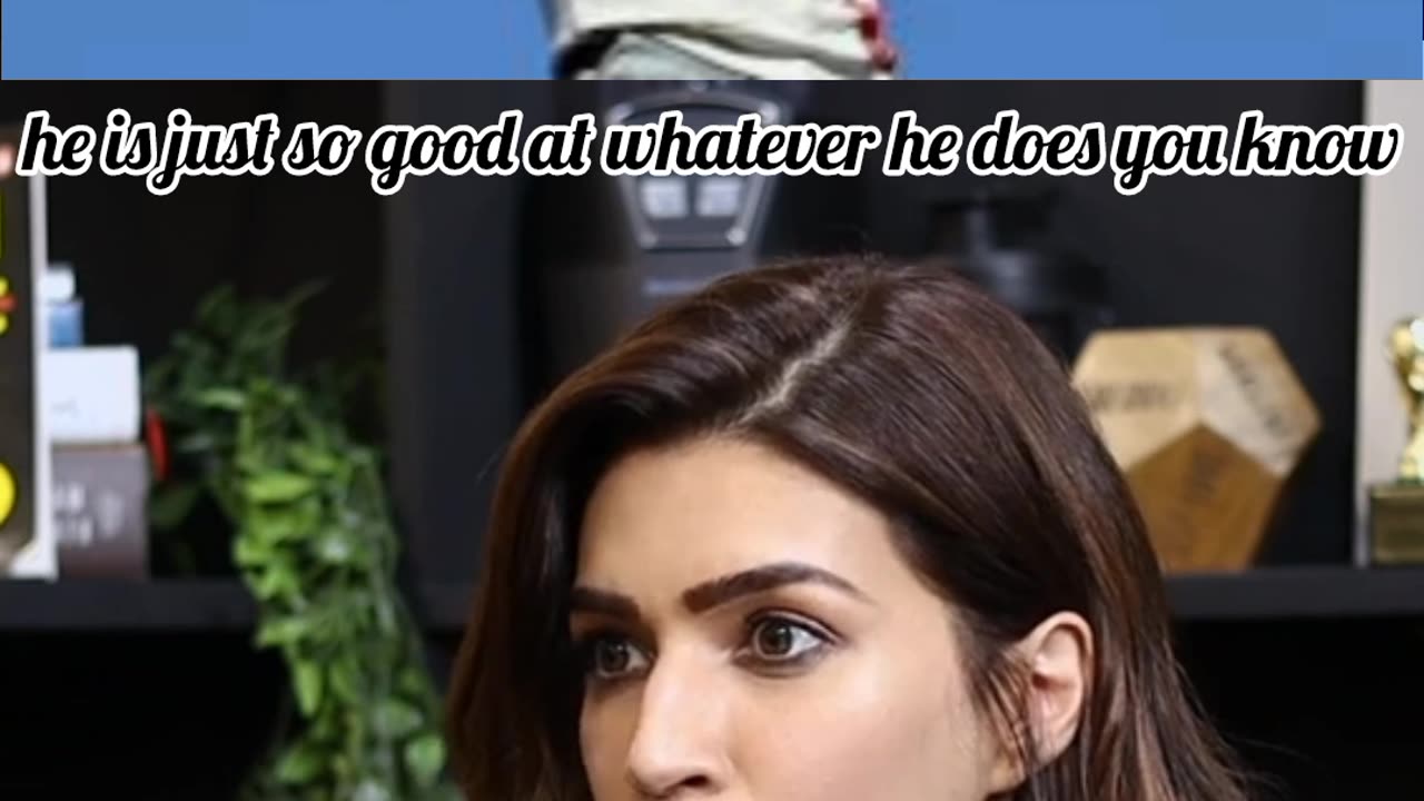 Kriti Sanon On Shahrukh Khan #Bollywood #Viral #Shorts #rumble #foryou