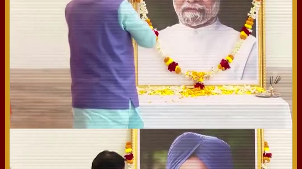 Odisha CM Mohan Majhi Pays Tribute To Former PM Manmohan Singh At Lok Seva Bhawan (1080p)