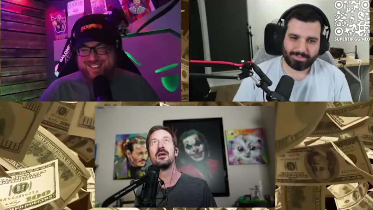 Aarons drinking and his studio. Nick working with April while Aaron watched. April becoming nanny