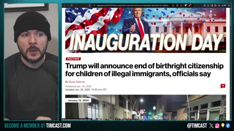 Trump To END Of Birthright Citizenship, 200 Executive Orders To SECURE Border And BEGIN Deportation