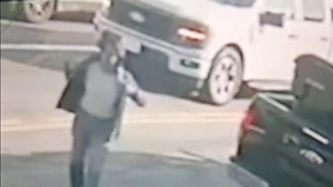 Hit and run driver, looks at victim and then takes off