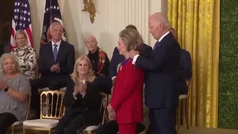 Joe Biden has honored Hillary Clinton with the Presidential Medal of Freedom