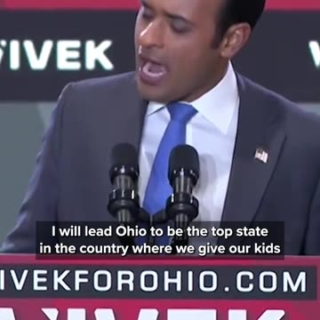 Vivek Ramaswamy officially announces Ohio Governor run