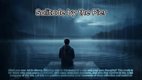 🌊 Solitude by the Pier | Deep Emotional & Sad Instrumental Music for Reflection