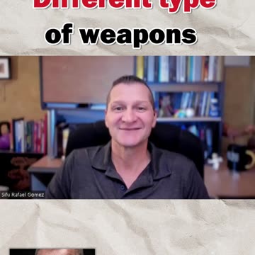 Different type of weapons