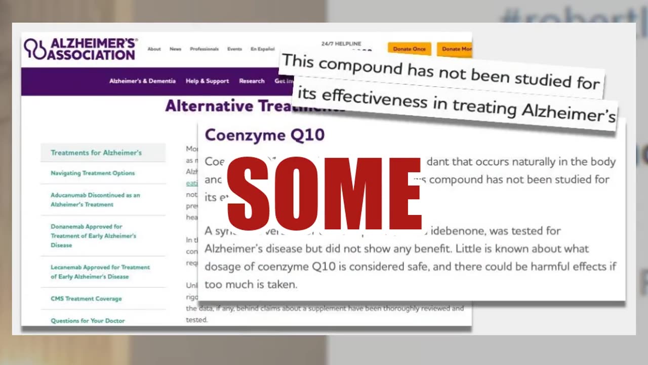 Fact Check: CoQ10 Is NOT A Proven Treatment For Preventing Alzheimer's Or Parkinson's Disease
