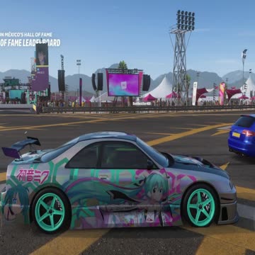 🎶Miku Drift Skyline #shorts