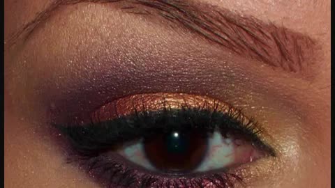 Smokey Jewel Tone Eye Look