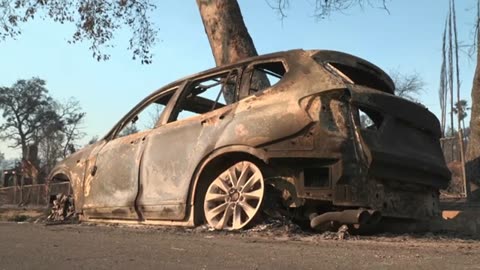 California Fires: Eerie footage shows Los Angeles devastation as blazes slow down