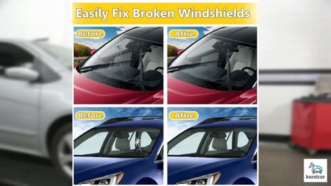 Windshield Crack Repair Kit