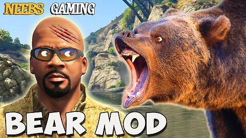 GTA 5 - Bear Mod _ Train - Lasso _ Meteor Mods