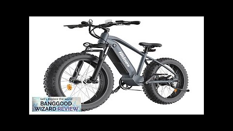 USA Direct Hidoes HD-B5 Electric Bike 48V 17.5AH Battery 1200W Motor 26inch Review