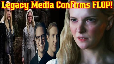 Amazon's Rings Of Power Confirmed FLOP By The Hollywood Reporter! Legacy Media Cant Cover Up Anymore