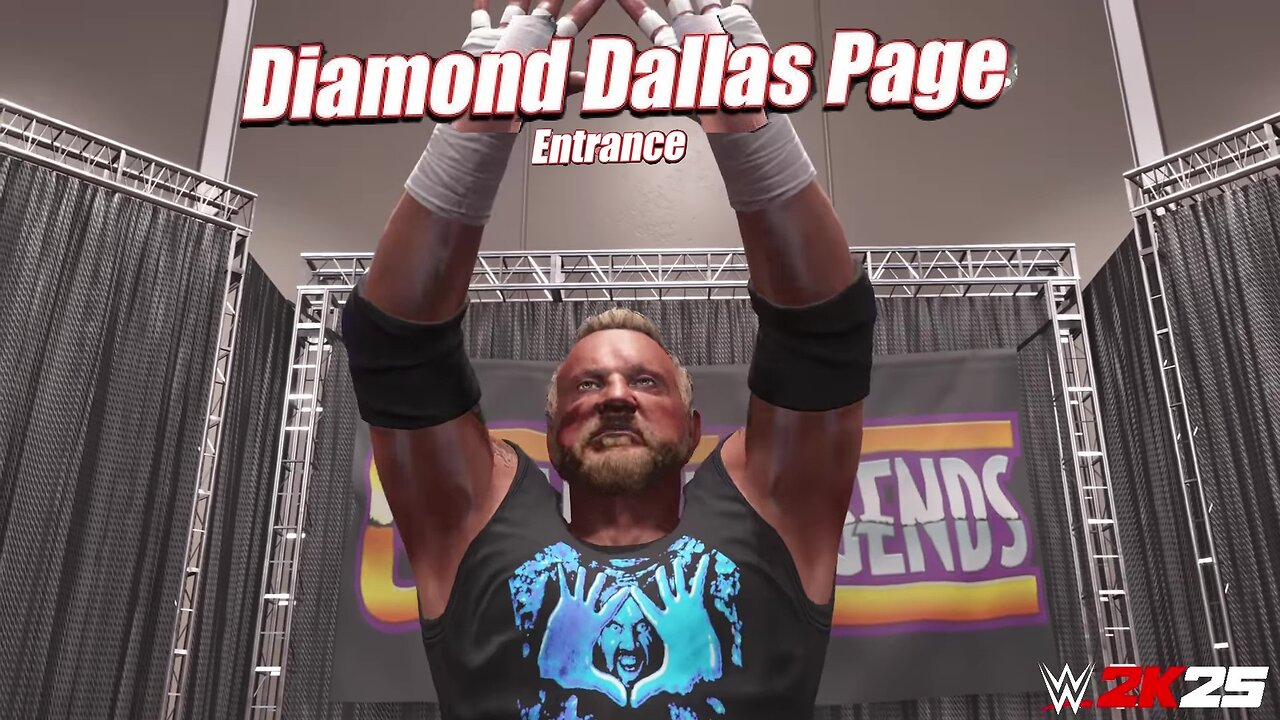 WWE 2k25 Dallas Diamond Page Entrance