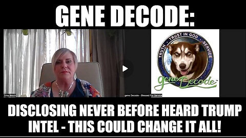 Gene Decode- Disclosing Never Before Heard Trump Intel - This Could Change it All!