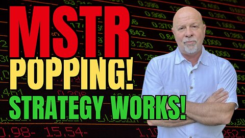 MicroStrategy (MSTR) is moving up higher this week. See what I am NOT doing.