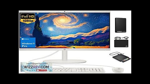 HP All-in-One Desktop Computer 2024 21.5" FHD Display 8GB RAM 756GB Storage Review