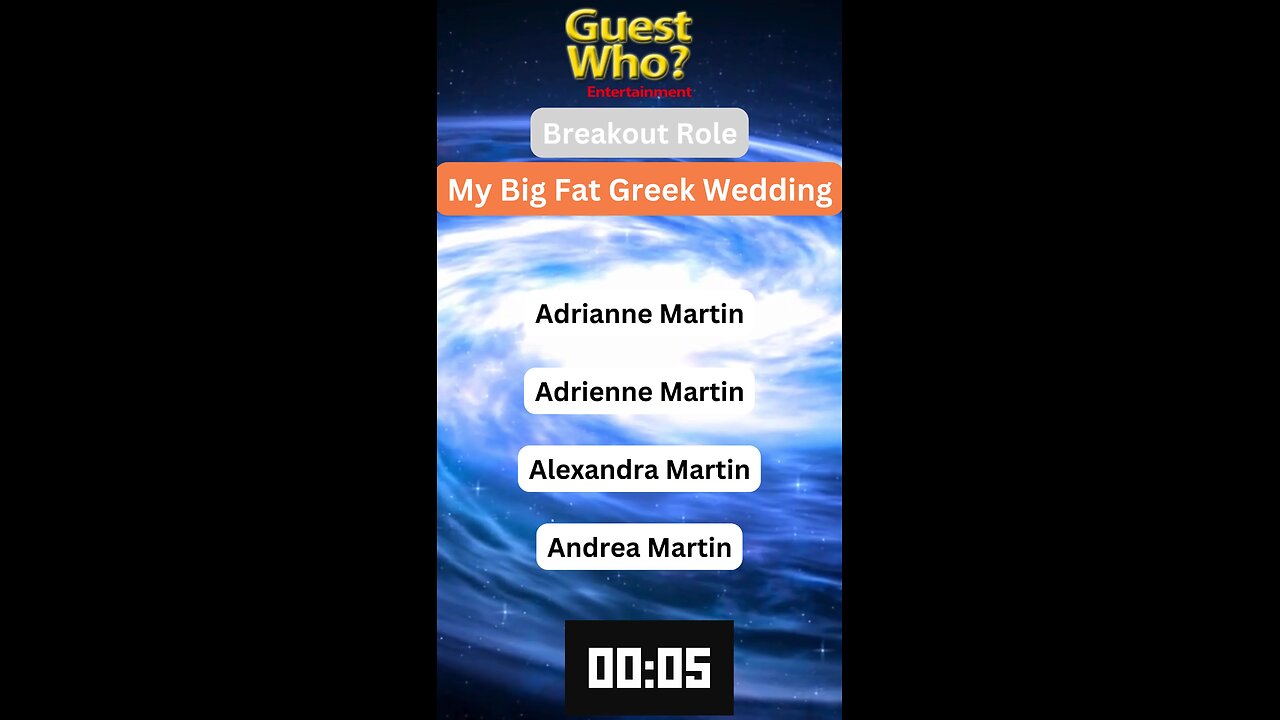 Guest This Actress #252 Like A Quick Quiz? | My Big Fat Greek Wedding