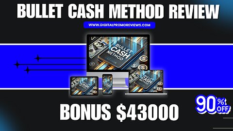 Bullet Cash Method Review – The Ultimate Blueprint for Passive Income! ✅✅✅