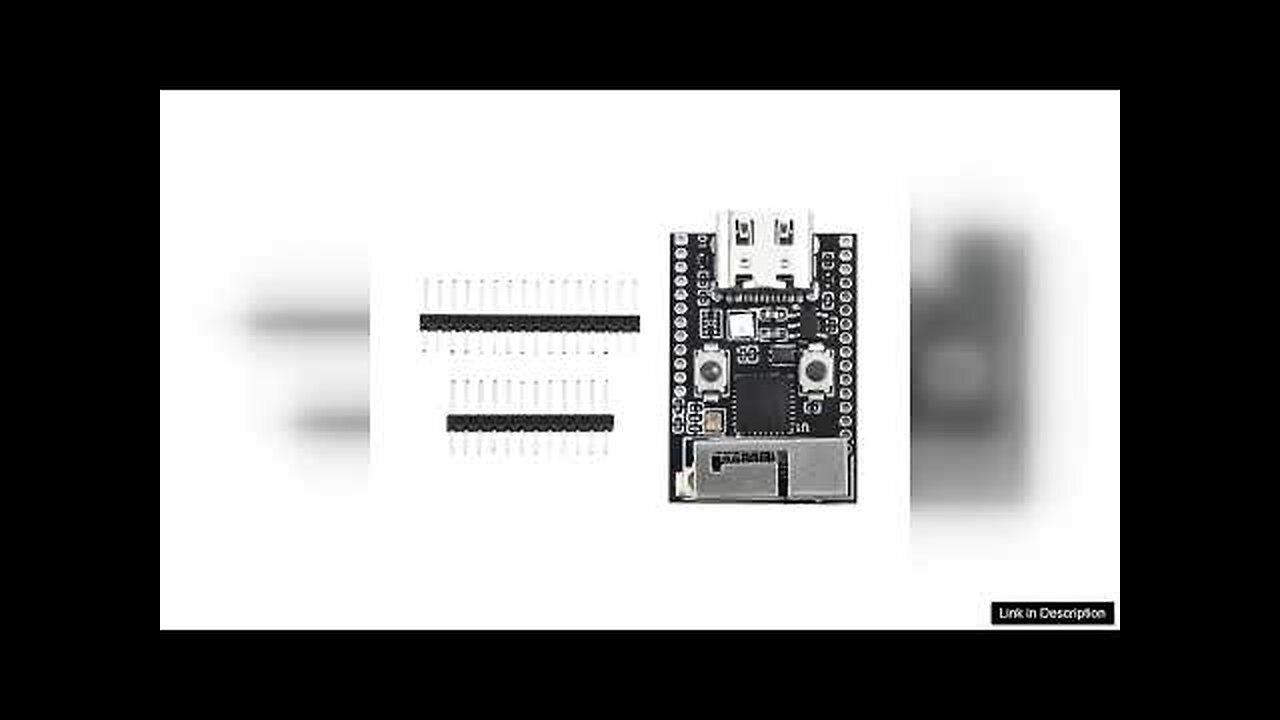 Micro Python RGB LED 4MB Flash Wifi6 ESP32-C6 Development Board Low Power Review