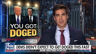 Watters: Trump, Elon Are Putting Gov't On A Diet