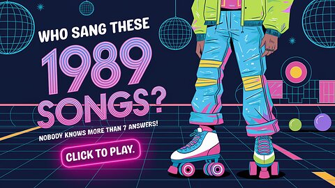 Who Sang These Hits From 1989?