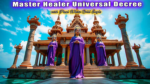 Master Healer Universal Decree with Paul White Gold Eagle #healer