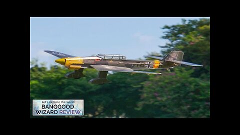 MinimumRC Ju-87 Stuka Bomber 430mm Wingspan KT Foam RC Airplane KIT+Motor Review