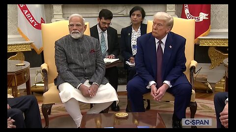 President Trump Meets With Indian Prime Minister