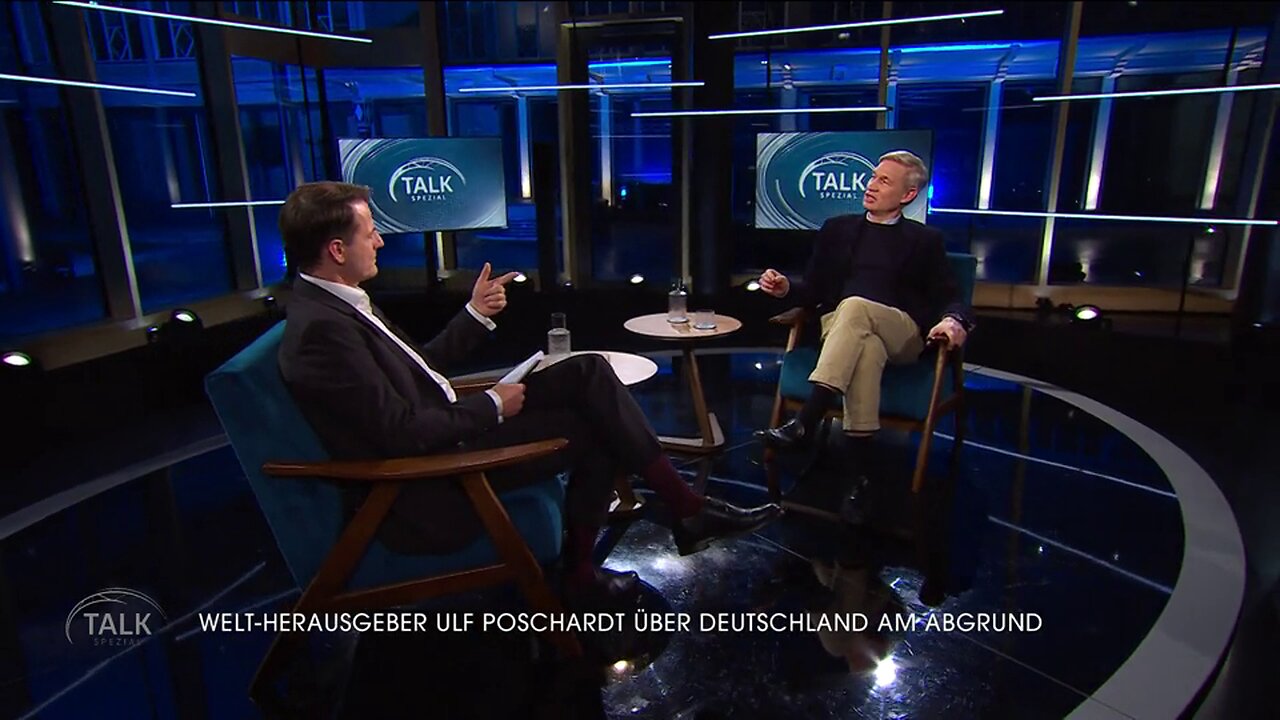 Talk im Hangar-7👉Talk Spezial ... Ulf Poschardt rechnet mit Deutschland ab