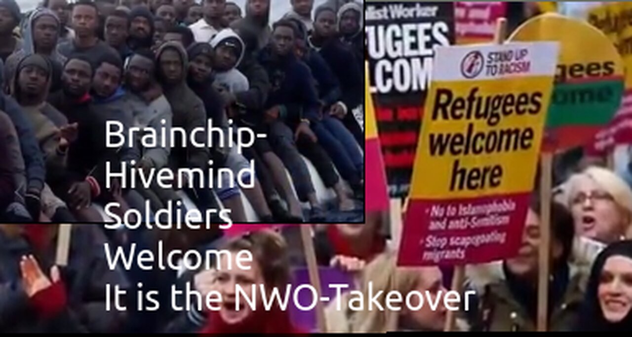 Military-Aged Brainchip-Hivemind Muzlem Soldiers Are Transported By NWO/UN Luciferian Funds