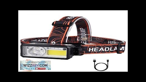 Bikight T142 Smart Sensor Powerful Type-C LED Headlamp 6 Modes 18650 Torch Review