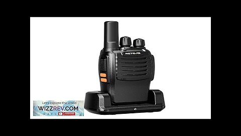 Retevis H777 Walkie Talkie Business Two-Way Radio 16 Channels Long Range Portable Review