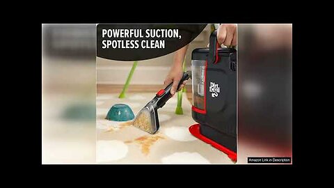 Dirt Devil Portable Spot Compact Carpet Cleaner for Carpet & Upholstery Powerful Review