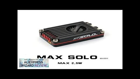 Rush Tank Max Solo 5.8ghz 2.5w High Power 48ch Vtx Video Transmitter Review