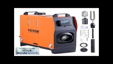 VEVOR Diesel Air Heater All-in-one 12V 8KW LCD Remote Control for Car Review