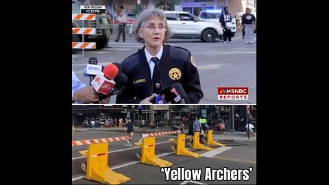 Police superintendent Anne Kirkpatrick had no ideas the city had sidewalk barricades 🤦‍♂️