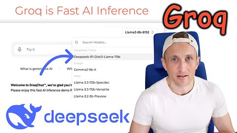 Instant Reasoning with Groq Running DeepSeek-R1