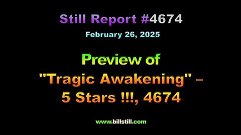 Preview of “Tragic Awakening” – 5 Stars !!!, 4674