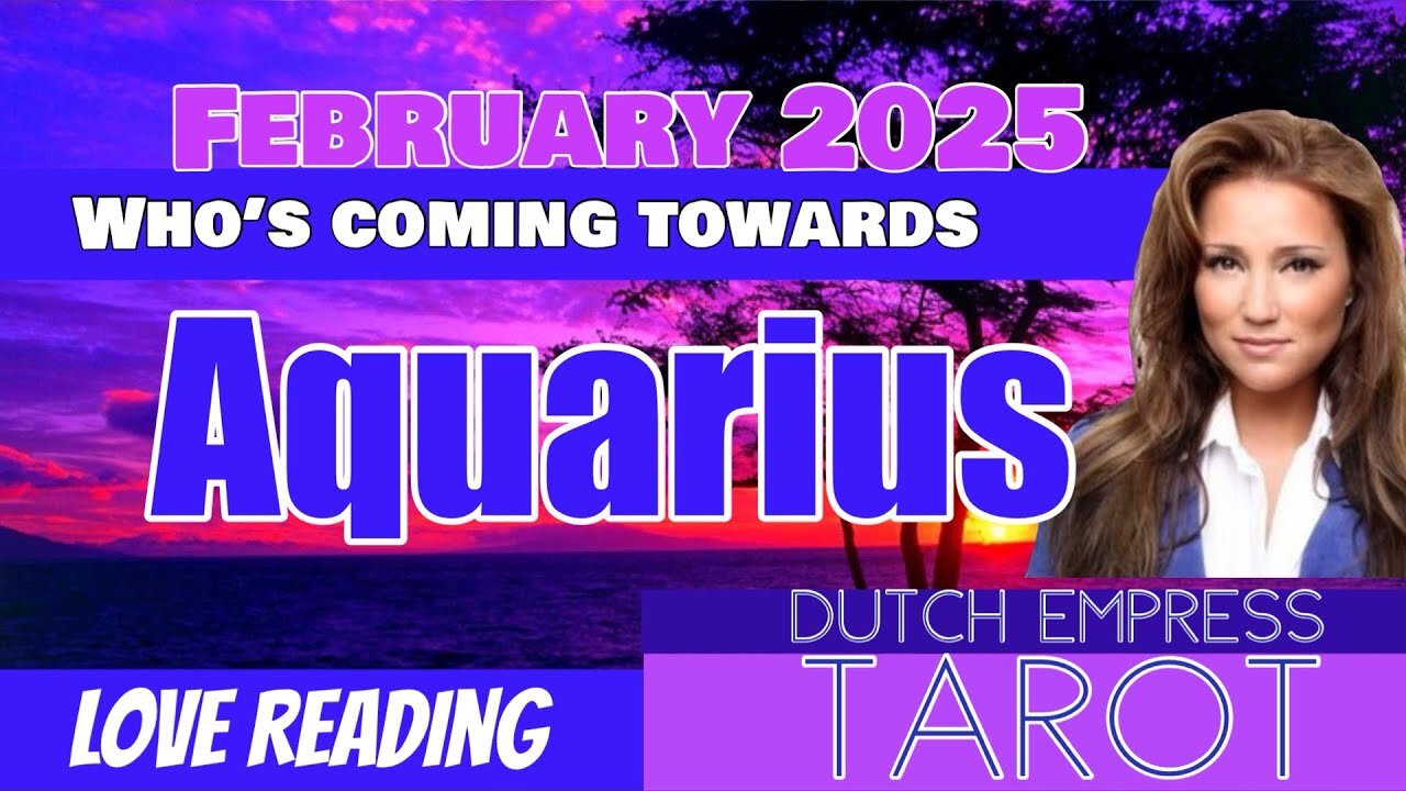 AQUARIUS ♒️ TAROT 🌠 Who’s coming towards you in February 2025? 💖Tarot Love Reading