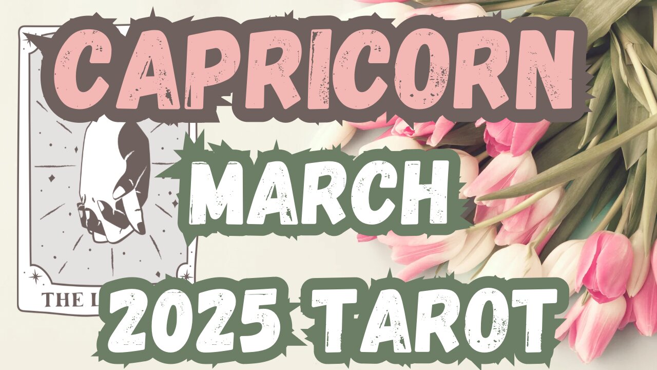 Capricorn♑️ - Clarity and confidence! March 2025 Evolutionary Tarot reading #capricorn #tarot #march