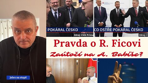 Jaká je pravda o Robertu Ficovi. Jak se vyjadřují česká média, herci a politici. S Tiborem Gašparem