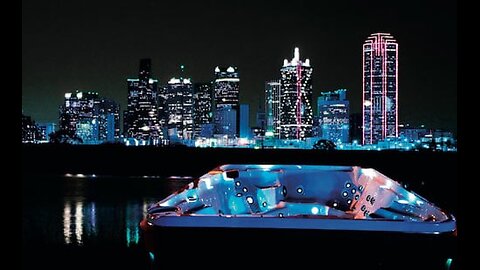 Ultimate Hot Tub Sleep Machine in a Night Rain Shower ASMR relaxing favorite 1 hour