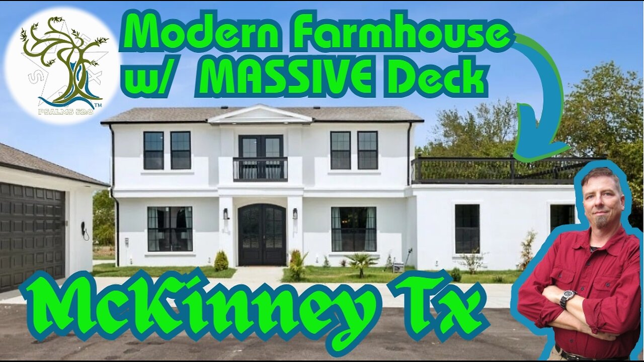 McKinney Texas Modern Farmhouse by the Lake !!
