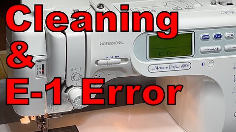 Janome Memory Craft 6600