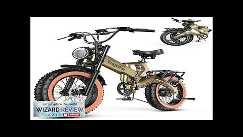 Folding Electric Bike for Adults1500W Motor(Peak 2000W)35MPH 100Mile48V 25Ah Battery20 Review