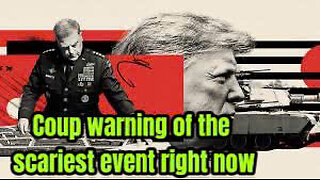 Coup warning of the scariest event right now:Top Pentagon advisor fired after revealing plot to bring down Trump in secret video!