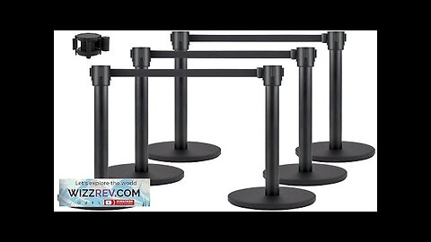 VEVOR Crowd Control Stanchion Set of 6 Pieces Stanchion Set Stanchion Set Review