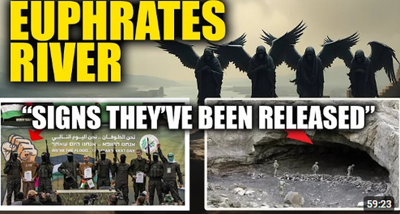 They're Draining the Euphrates- Did It Release the Four Angels_ Very Strange Signs